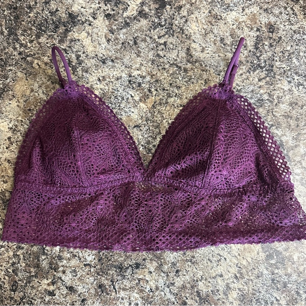 Victoria’s Secret Purple Lace Bralette